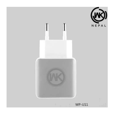 WK Blanc 2USB Charger WP-U11 Micro